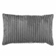 Gris coussin décoratif rectangulaire stripe