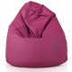 Fuchsia Pouf Poire Enfants simili-cuir