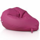 Fuchsia Pouf Poire XL simili-cuir