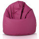 Fuchsia Géant Pouf Poire XXL simili-cuir