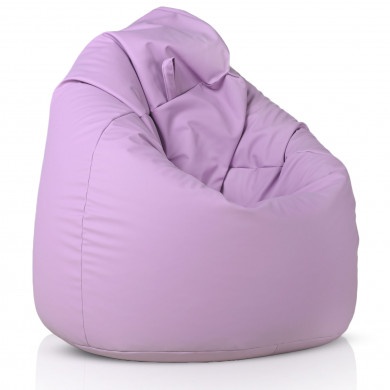 Hellviolett Sitzsack Kunstleder