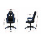 Chaise de jeu HUZARO FORCE 2.5 Blue Mesh