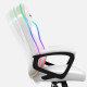 Chaise de jeu Huzaro Force 2.5 RGB White Mesh