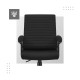 Mark Adler Boss 2.5 Chaise de bureau noire