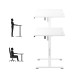 Bureau Mark Adler Leader 7.0 blanc