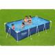 Bestway 56405N 400 x 211 x 81 cm 15in1 piscine de jardin à crémaillère