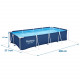 Bestway 56405N 400 x 211 x 81 cm 15in1 piscine de jardin à crémaillère