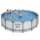 488 x 122 cm 19in1 Bestway 5612Z piscine hors sol à tubulaire.