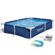 Rechteckiger Rahmen Pool 221 x 150 x 43 cm Bestway 56401N.
