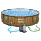 Piscine tubulaire Bestway 56977N 549 x 122 cm 12in1