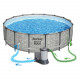 549 x 122 cm 11in1 Bestway 5618Y Gartenpool mit Regal.