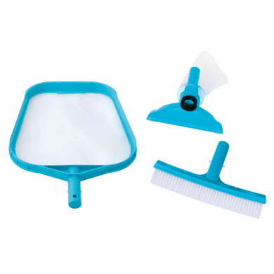 Set mit Reinigungszubehör - Netz, Bürste, Staubsauger INTEX 29056