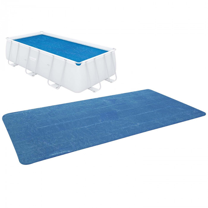 Solarabdeckung für Schwimmbecken 404 x 201 cm Bestway 58240.