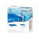 Couverture pour piscine tubulaire 400 x 211 cm Bestway 58107.