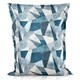 Abstract Pouf Poire Coussin 