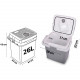 Réfrigérateur de voyage Berdsen Icemax 26 litres mode ECO.