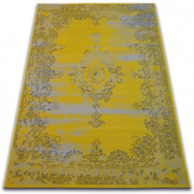 Tapis Vintage Rosette 22206/025 jaune