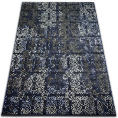 Tapis DROP JASMINE 453 Bleu foncé