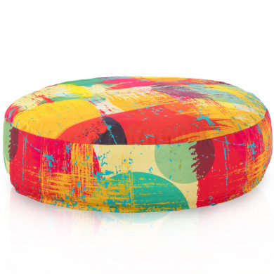 Fresh Coussin Pouf Rond Monaco Intérieure