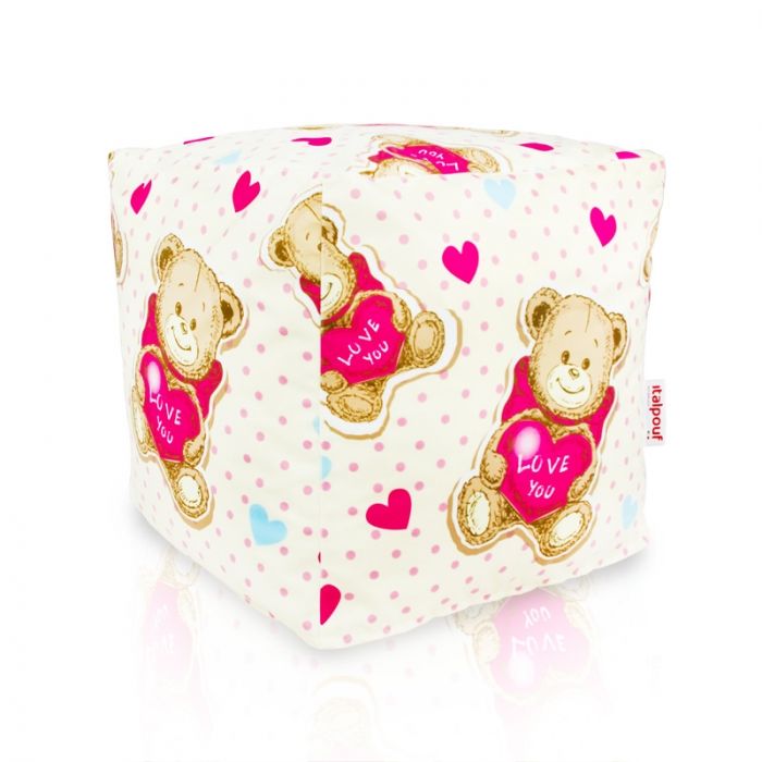 Nounours Pouf Cube 