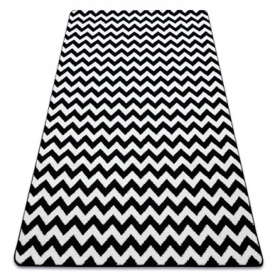 Teppich SKETCH - F561 creme/schwarz - Zickzack