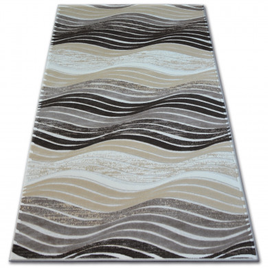 Tapis ACRYLIQUE YAZZ 1760 Marron/Beige foncé