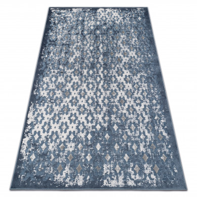 Tapis ACRYLIQUE YAZZ 7006 ORIENT bleu