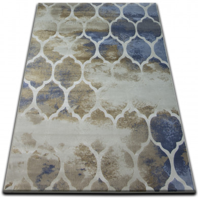 Tapis DROP JASMINE 761 Beige foncé bleu