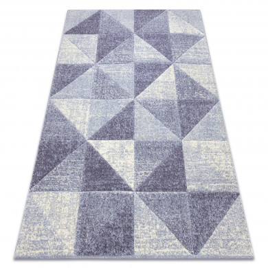 Teppich FEEL 5672/17944 Dreiecke beige/violett