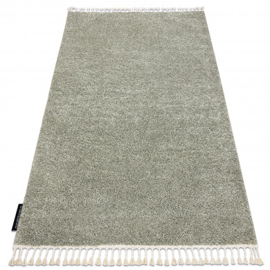 Teppich BERBER 9000 grün Franse berber marokkanisch shaggy