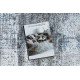 Dywan BLISS Z214AZ221 krem / niebieski - Rozeta, nowoczesny, strukturalny 