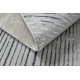 Dywan BLISS Z206AZ256 jasnoszary / szary - Linie, nowoczesny, strukturalny 