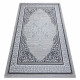 Dywan GLOSS nowoczesny 8490 52 Ornament, stylowy, ramka kość słoniowa / szary
