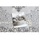Dywan CORE W7161 Rozeta Vintage - Strukturalny, dwa poziomy runa, szary