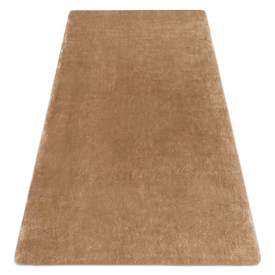 Moderner Waschteppich LAPIN Shaggy, Antirutsch elfenbein / braun