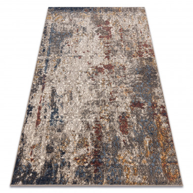 Tapis NAIN Ornement vintage 7700/51922 beige / bleu foncé / terre cuite