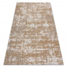 Tapis CASA ECO SIZAL BOHO vintage 2809 crème / jaune, tapis en coton recyclé