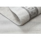 Dywan LIRA E1473 Ramka, grecki vintage strukturalny, nowoczesny, glamour - szary 