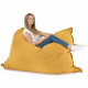 Jaune moutarde Pouf Poire Coussin Pour Enfants velours