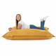 Jaune moutarde Pouf Poire Coussin Pour Enfants velours