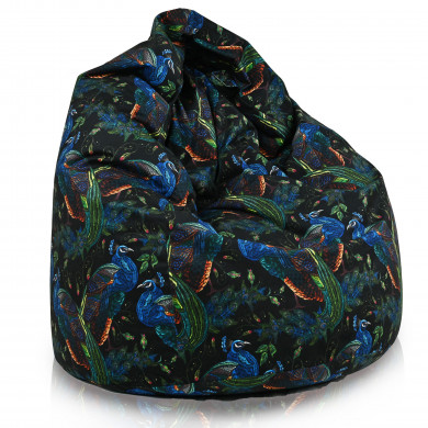 Paon de paradis pouf poire