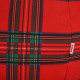 Hocker Sitzsack / Tisch rotes Spalier