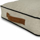 Noir Coussin Carré velours