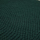 Tapis Ruby Knit – rectangulaire, tricoté, fait main à partir de ficelle de coton 115 × 75 cm