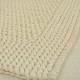 Tapis en coton tricoté à la main Forest Calm – rectangulaire 113 x 74 cm