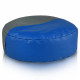 Bleu Repose-pieds simili-cuir