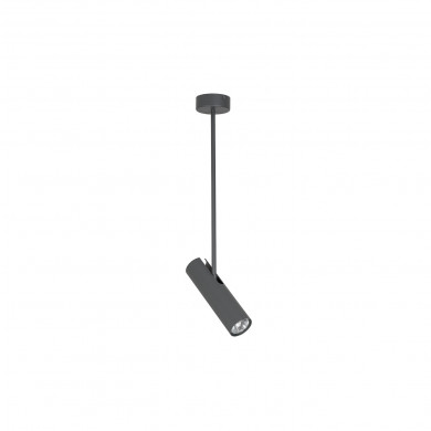 EYE SUPER GRAPHITE A Deckenleuchte, Länge 56 cm 6495