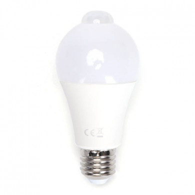 E27 12W warm 3000K LED-Glühbirne mit Bewegungssensor