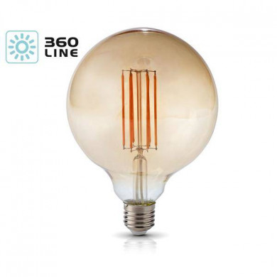 FILAMENT LED E27 7W warm 2700K GLOBE G125 Lampe