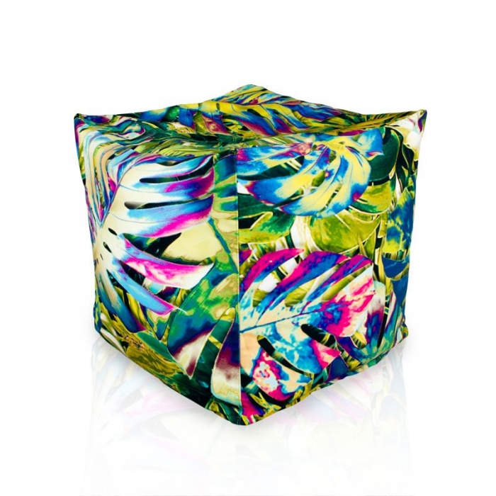 Tropic Pouf Cube 